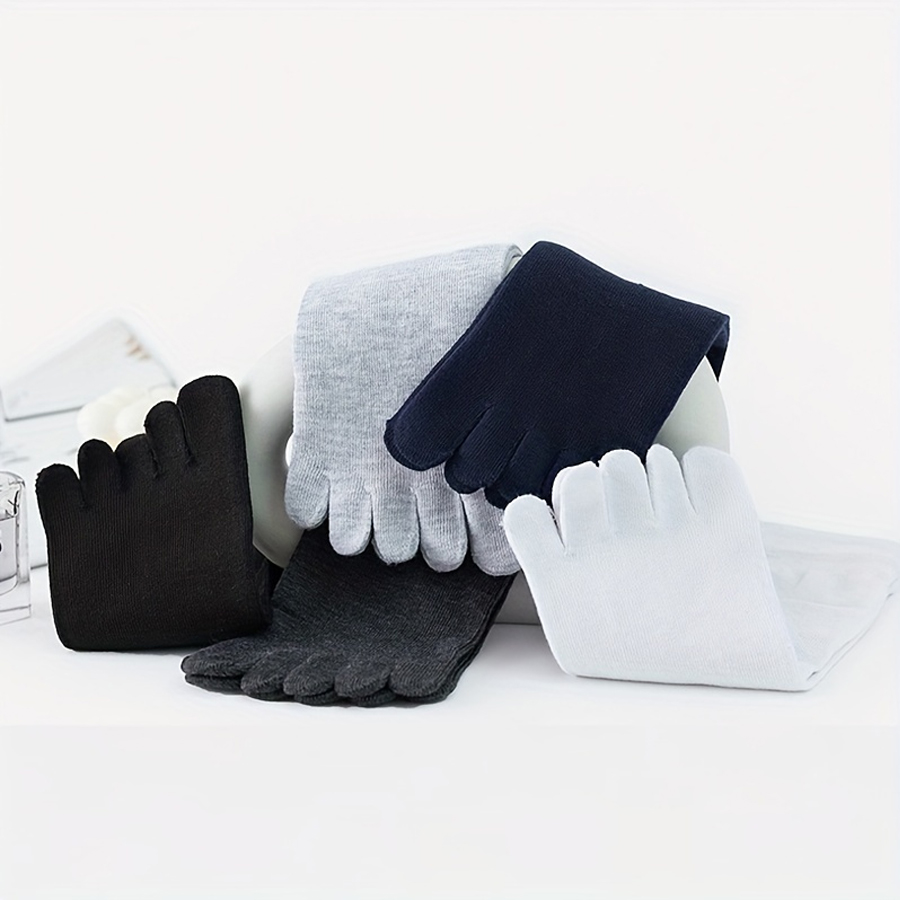 1/5/12 Pairs Unisex Cotton Toe - Socks Ankle Men review and price