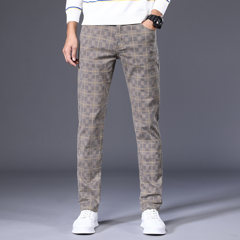 6 colors classic plaid casual  - Mens Fashion Young review and price