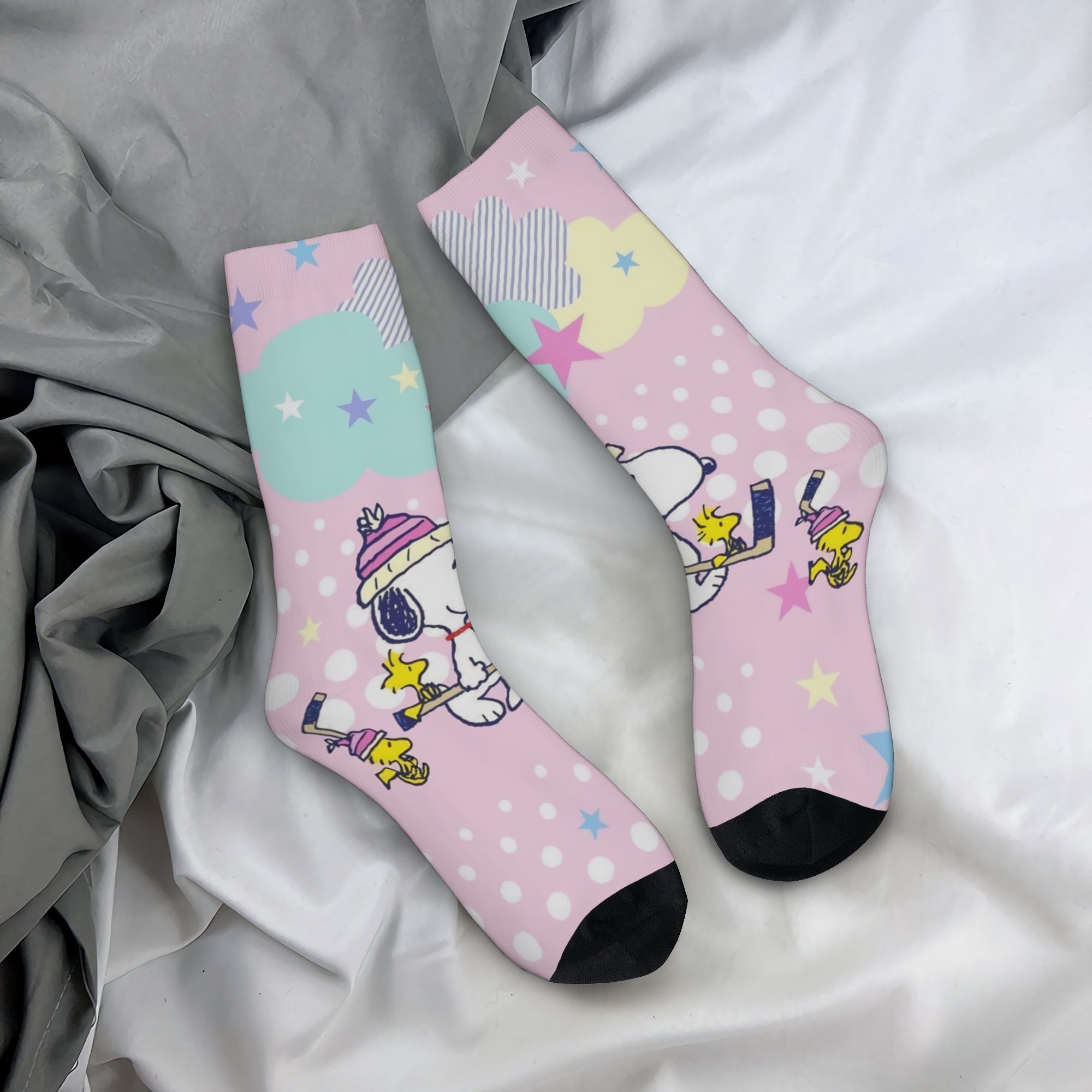 Cartoon Cute S-Snoopys Socks M - Men'S Fashion Youtube review and price