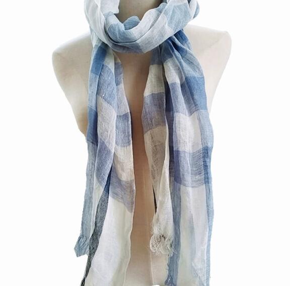 100% Linen Plaid Contrast Tass - Men'S Fashion Head Scarf review and price