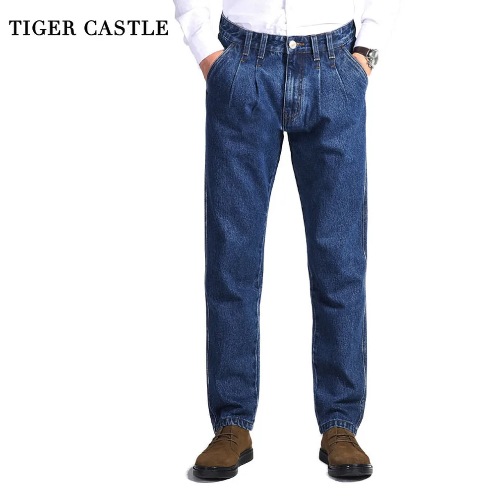 TIGER CASTLE Mens 100% Cotton  - Men'S Fashion With Baggy Jeans review and price