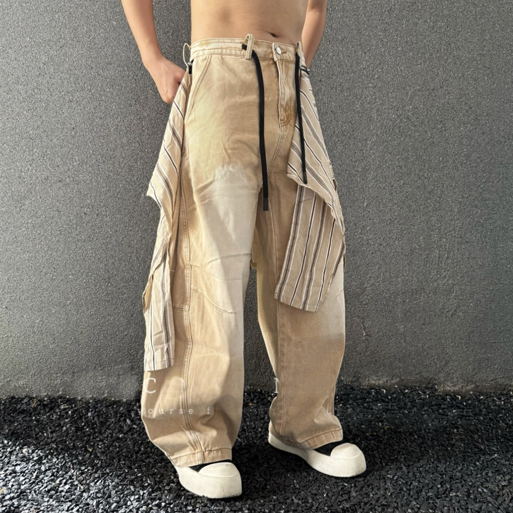 Men Women Removable Plaid Skir - Men'S Fashion With Baggy Jeans review and price