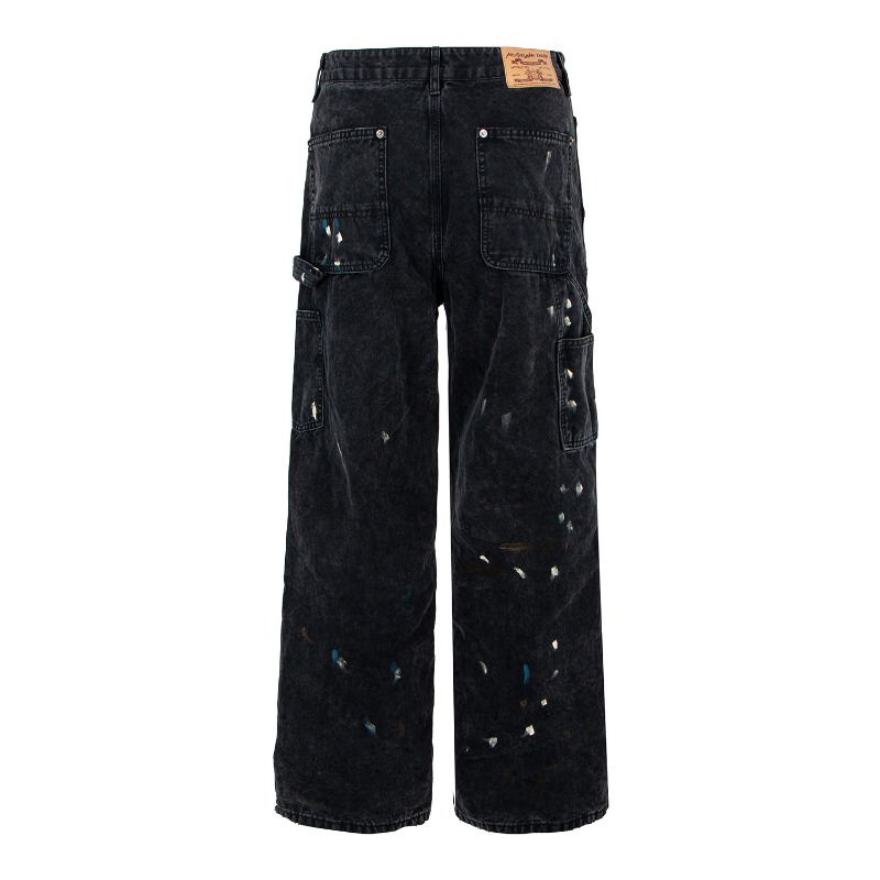 American Retro High Street Rip - Men'S Fashion With Baggy Jeans review and price